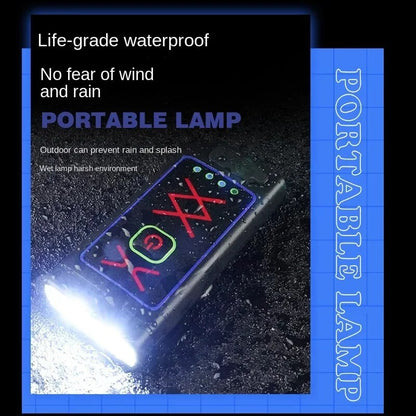 Llavero encendedor recargable y linterna.