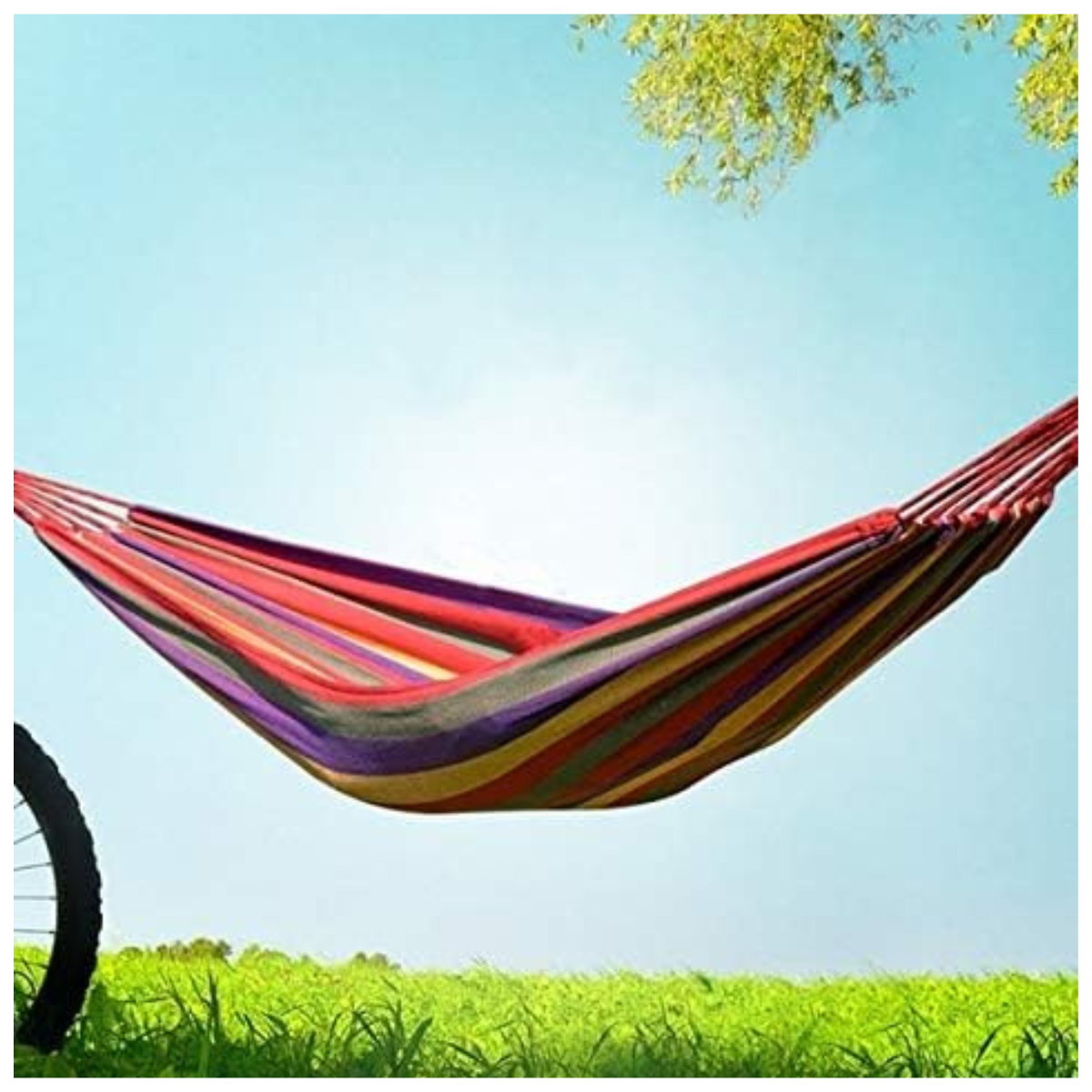 Hamaca Arcoíris de Algodón 2 Plaza