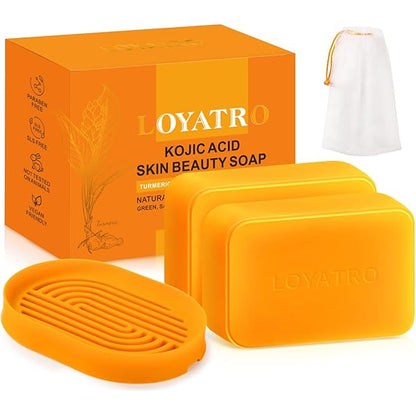 Jabón de cúrcuma piel mas suave