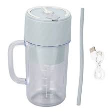 Batidora USB Recargable – Ideal para gym, oficina o viajes.