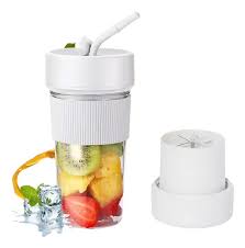 Batidora USB Recargable – Ideal para gym, oficina o viajes.