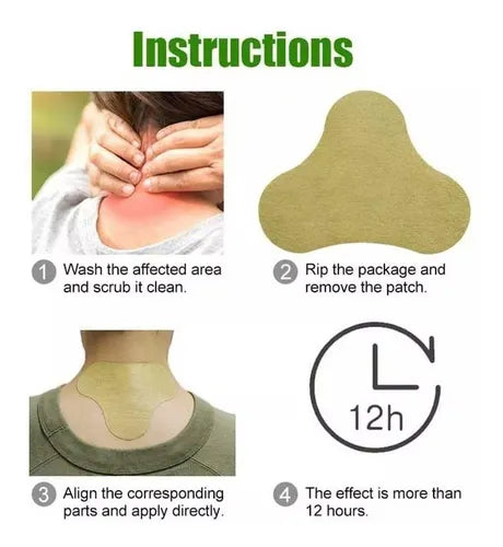 PARCHE PARA ALIVIAR DOLOR CERVICAL 10UND
