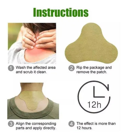 PARCHE PARA ALIVIAR DOLOR CERVICAL 10UND