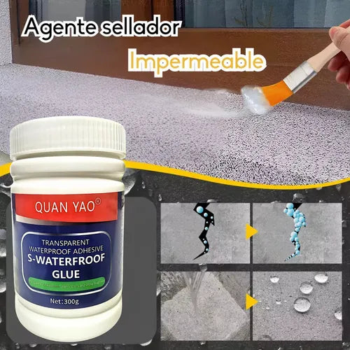 Sellador Adehesivo Transparente 300cc AZ