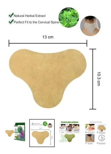 PARCHE PARA ALIVIAR DOLOR CERVICAL 10UND
