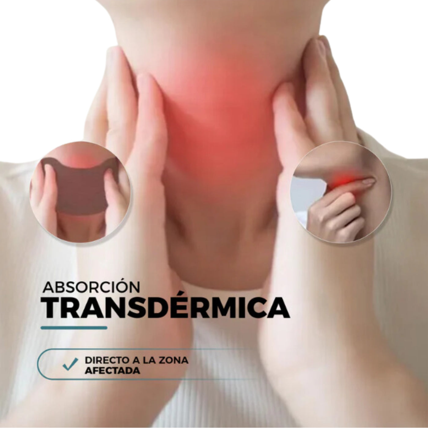 PAK6 Parches alivios de Garganta.