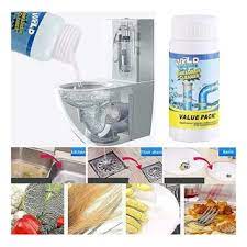 3 Limpiador de Drenaje 110g Destapador.