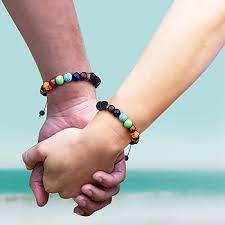 PULSERA PARA PAREJAS 7 CHACKRASER